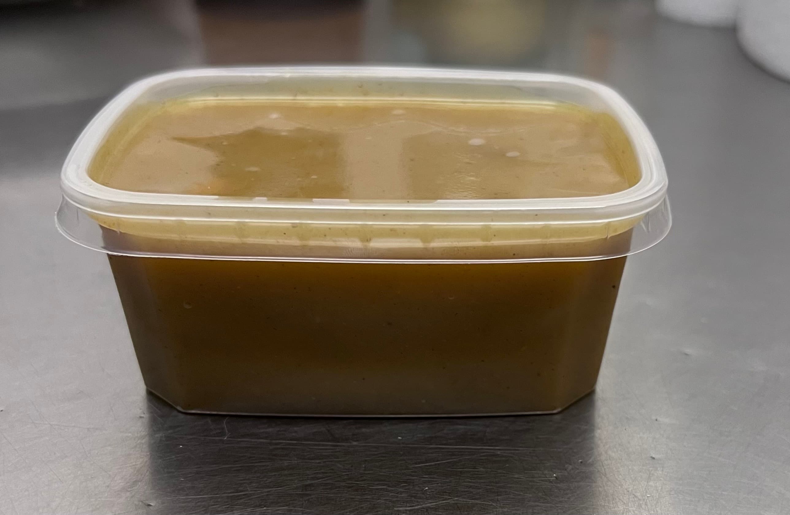Warme curry groot